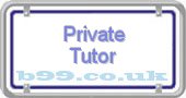 private-tutor.b99.co.uk